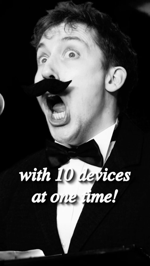 Instagram post by @olliekendal for NordVPN. Caption reads: Nessun Norda! Love doing these songs 😂 Get 4....