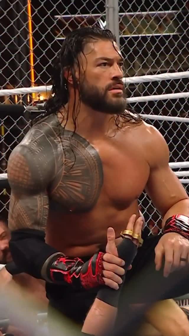 Instagram post by @romanreigns for WWE. Caption reads: The OTC just turned it up a notch 👊....