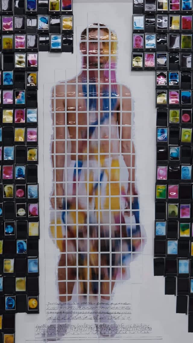 Instagram post by @jordangogos for Instax. Caption reads: Commissioned by @fujiinstaxaus to experiment and....