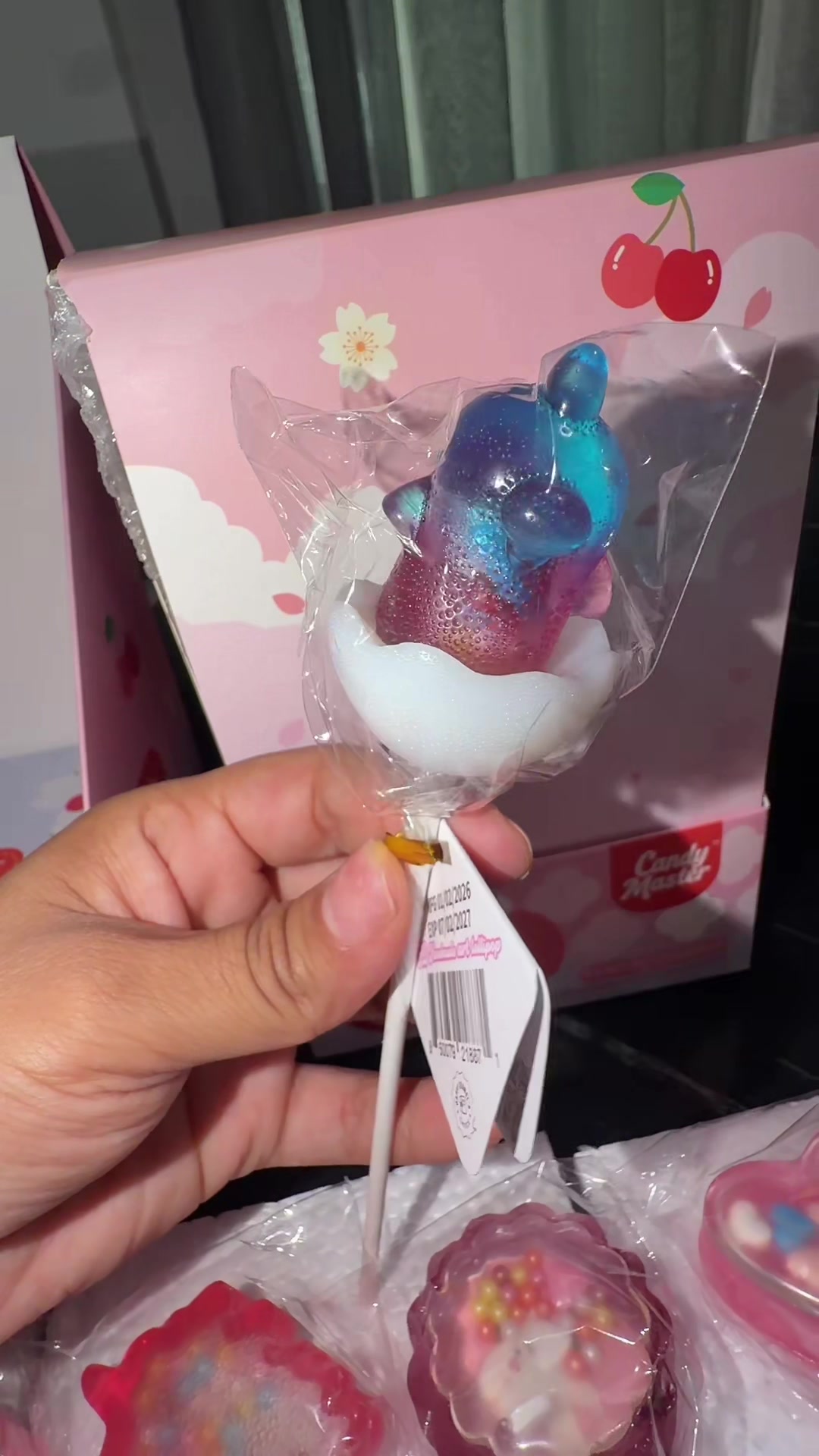 TikTok post by @brendamarentes4 for Happy Global Choice. Caption reads: @HAPPY GLOBAL CHOICE Paletas con 0 azúcar 😮#fypシ....