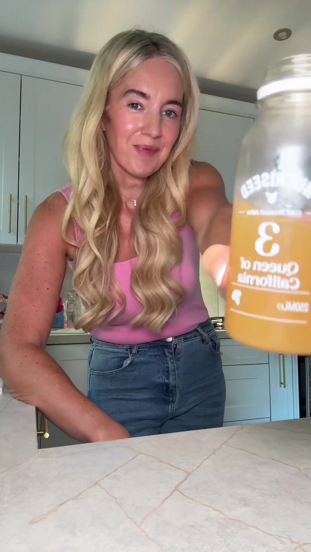 TikTok post by @itsmolliesworld for Nutriseed. Caption reads: day 1 juice cleanse completed @nutriseed getting....