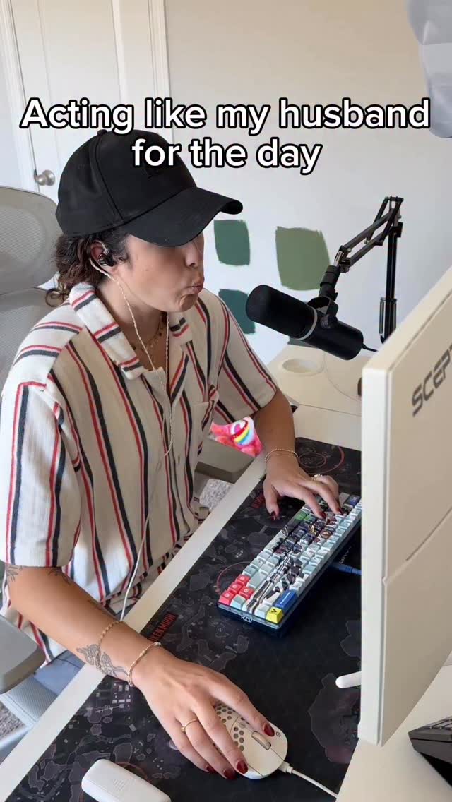 Instagram post by @meghanandjack for Perfect Bar. Caption reads: I think she enjoys acting like me a lot more than....