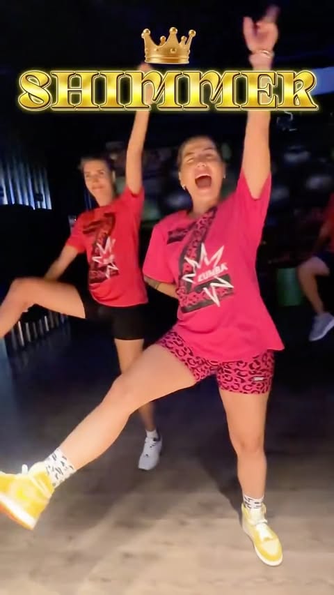 Instagram post by @edakcolakoglu for Zumba. Caption reads: [...] 💞💞 🎶🎤: @meghantrainor 😍 . @zumba....