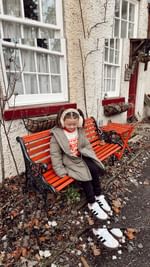 Instagram post by @hoppshouse for La Redoute. Caption reads: [...] does Camila look in her outfits from....