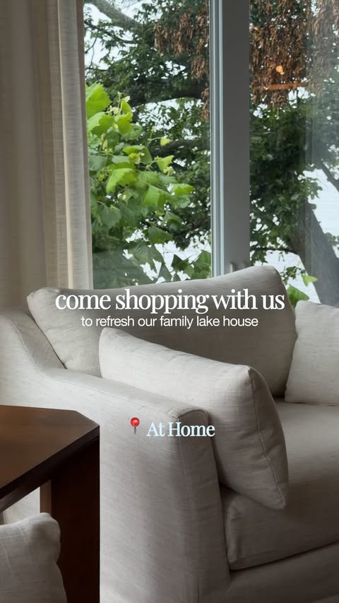 Instagram post by @abigail_erb for At Home. Caption reads: okay @athomestores go off 👀 Our favorite spot at....