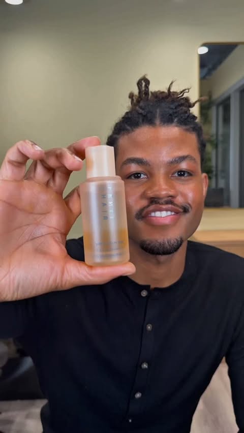 Instagram post by @byjustinrevenge for FENTY HAIR. Caption reads: [...] Flashy is the only way to go, and Fenty....