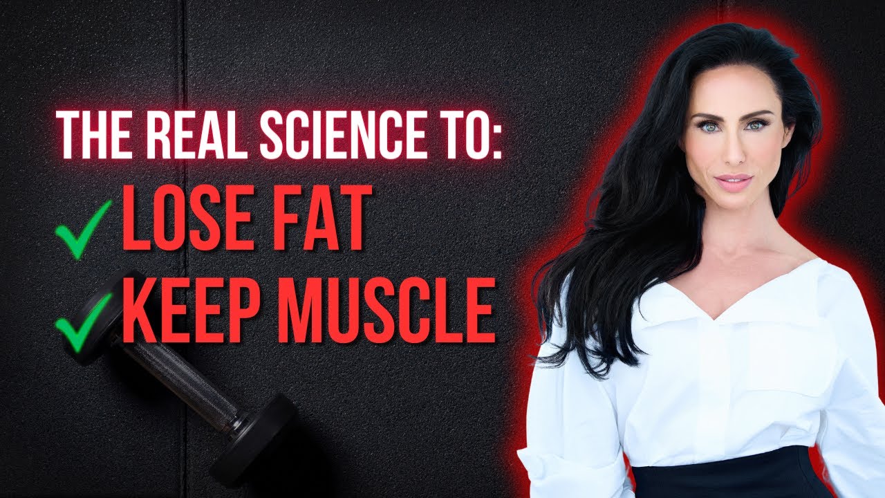 YouTube post by @DrGabrielleLyon for InsideTracker. Caption reads: The Science of Losing Fat and Keeping Muscle | Dr.....