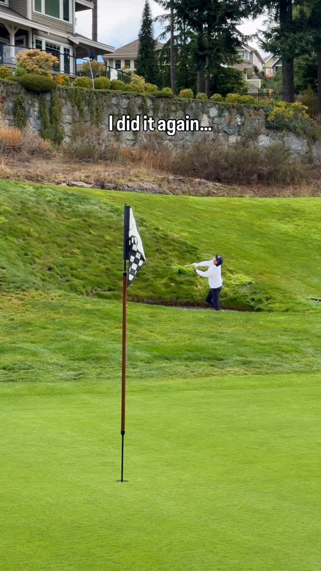 Instagram post by @macbouchergolf for TaylorMade Golf. Caption reads: Why do I have a better chance of making the....