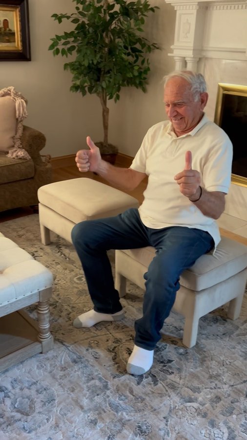 Instagram post by @bradwillbuildit for Boutique Rugs. Caption reads: Last summer while my parents were in Greece, we....