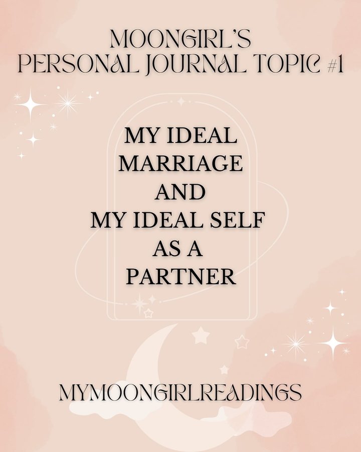 Instagram post by @mymoongirlreadings for Astrology.com. Caption reads: My Ideal Relationships & Ideal Self As A Partner....