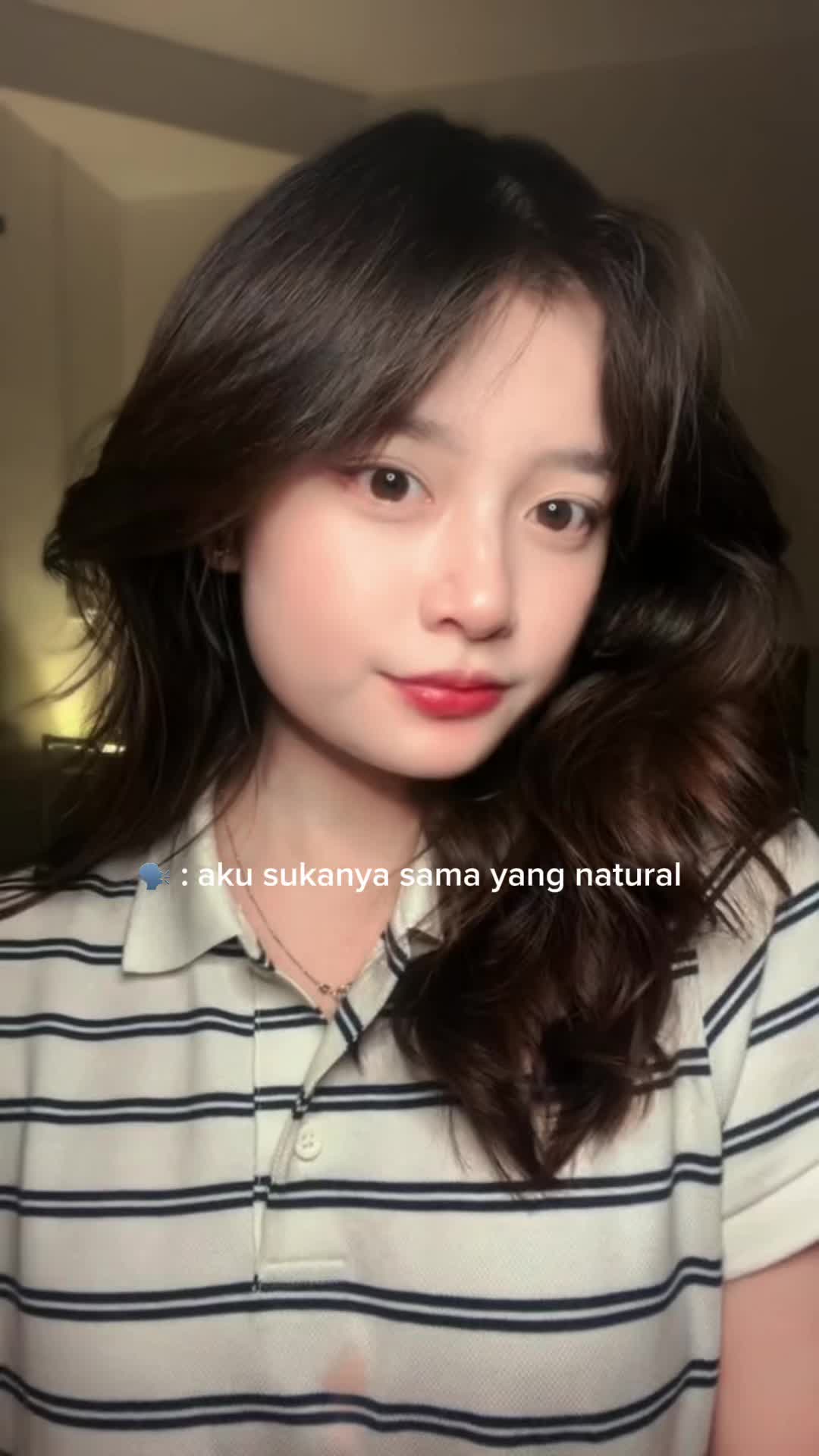 TikTok post by @qiiiieun for Hanasui. Caption reads: [...] yang bnr” toneupnya natural hehe @Hanasui....
