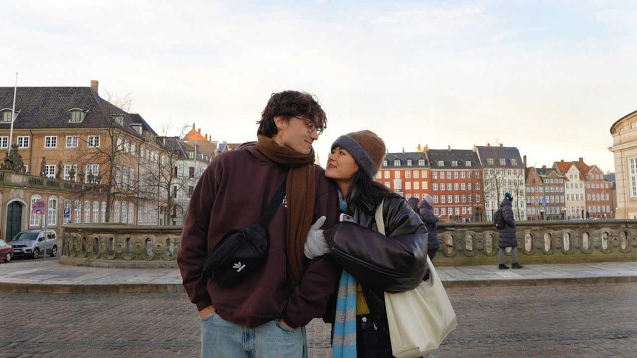 YouTube post by @urmomashley for Classpass. Caption reads: I brought him to copenhagen.