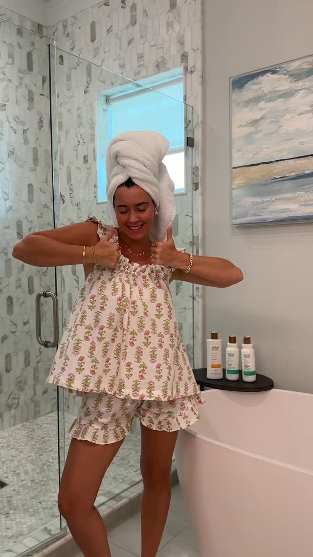 Instagram post by @mccall.mitchell for Raw Sugar Living. Caption reads: After beach & pool days all summer long....