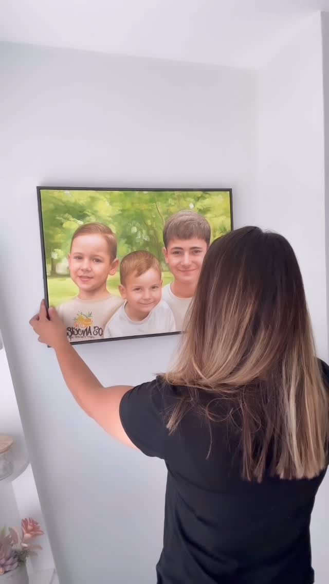 Instagram post by @__lifewith3boys for PaintYourLife. Caption reads: Transform Your Memories with @paintyourlife 

....