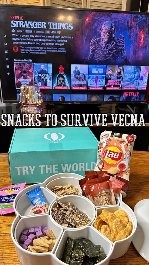 Instagram post by @dar32bb3autiful for Try The World. Caption reads: #gifted 

MISSION BRIEF: The @strangerthingstv....