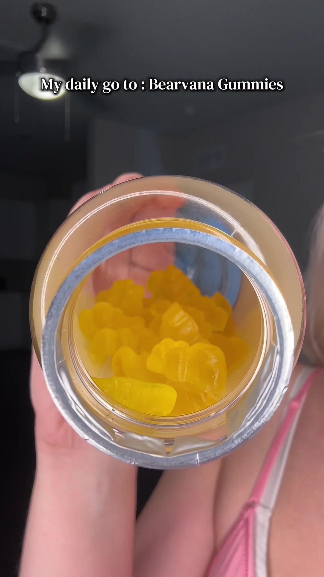TikTok post by @girlyitgirlitaly for Bearvana. Caption reads: [...] to longer hair and clearer skin these....
