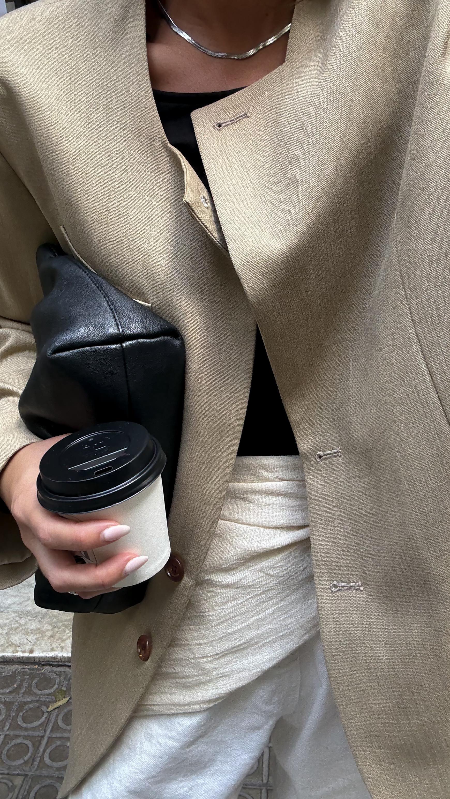 Instagram post by @le.petit.colette for The Couture Club. Caption reads: [...] Me : comfy knitted set & layer....