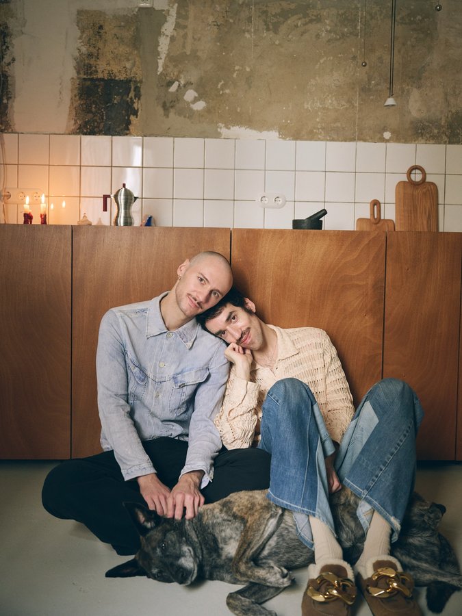 Instagram post by @theberlinchapters for JW ANDERSON. Caption reads: Another glimpse into our story with....