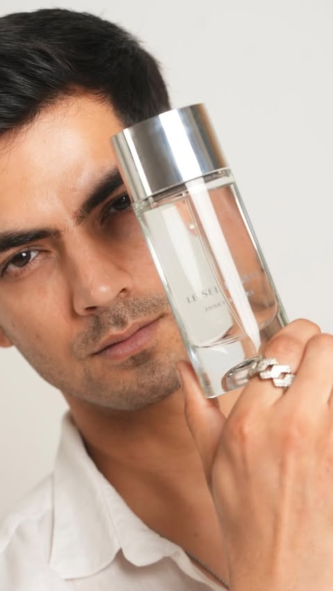 Instagram post by @sagar_choudhary_ for SSBeauty by Shoppers Stop. Caption reads: Issey Miyake Le Sel d’Issey captures the purity of....