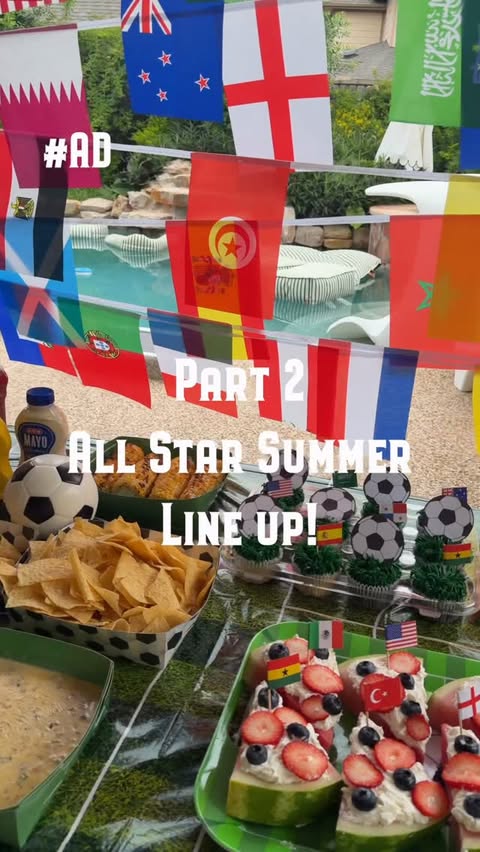 Instagram post by @littlecajunhouse for H-E-B. Caption reads: [...] part 2 of my All Star Summer series with....