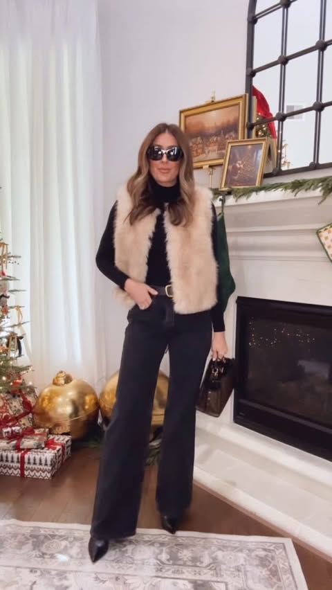 Instagram post by @wearandwhenblog for J.Crew. Caption reads: Comment OUTFIT for details // Having lots of....