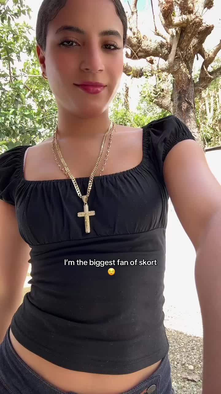 TikTok post by @jerlenimarte for Cider. Caption reads: #tiktokshopcreatorpicks #cider #skort....