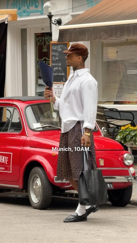 Instagram post by @natelucantoni for Zalando. Caption reads: [...] would you style a retro-inspired look?....