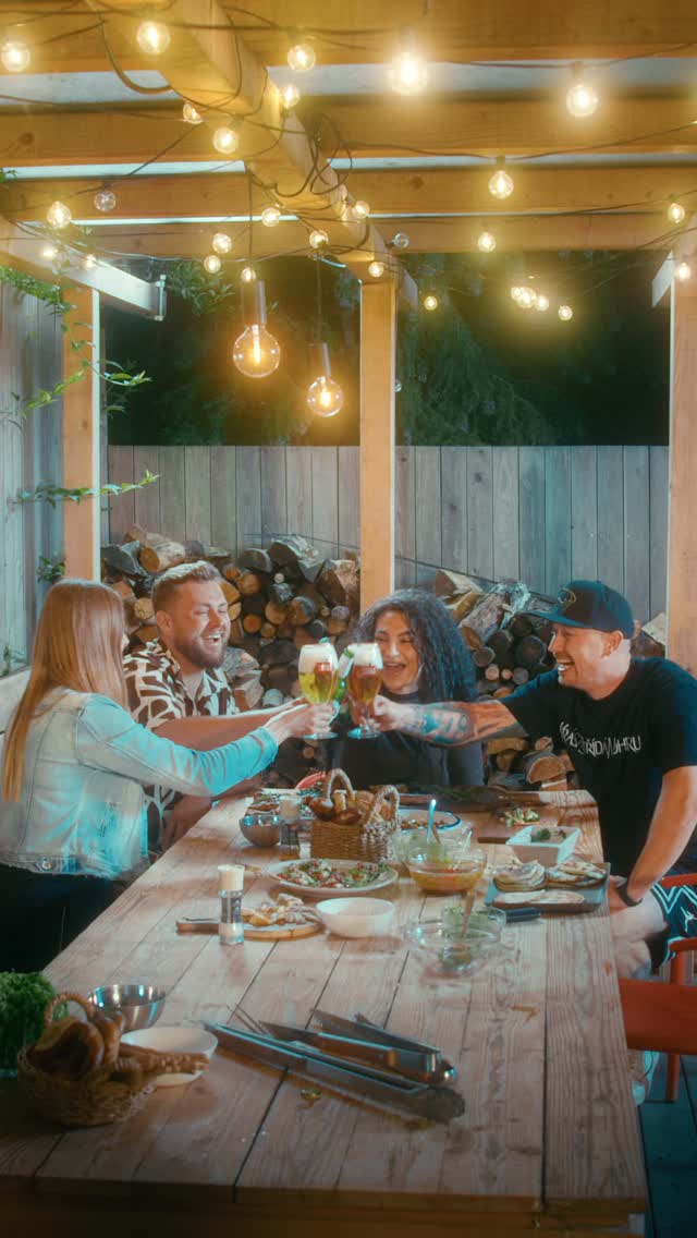 Instagram post by @jakub.mensik for Stella Artois. Caption reads: Summer, chill, friends, @stellaartois a sHibi....