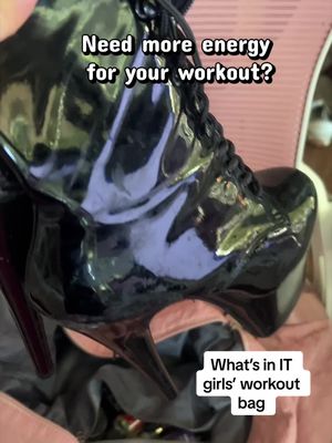 TikTok post by @theglowgirlcollective for Nusava. Caption reads: [...] #energyboost #poletok #fitnesstips....