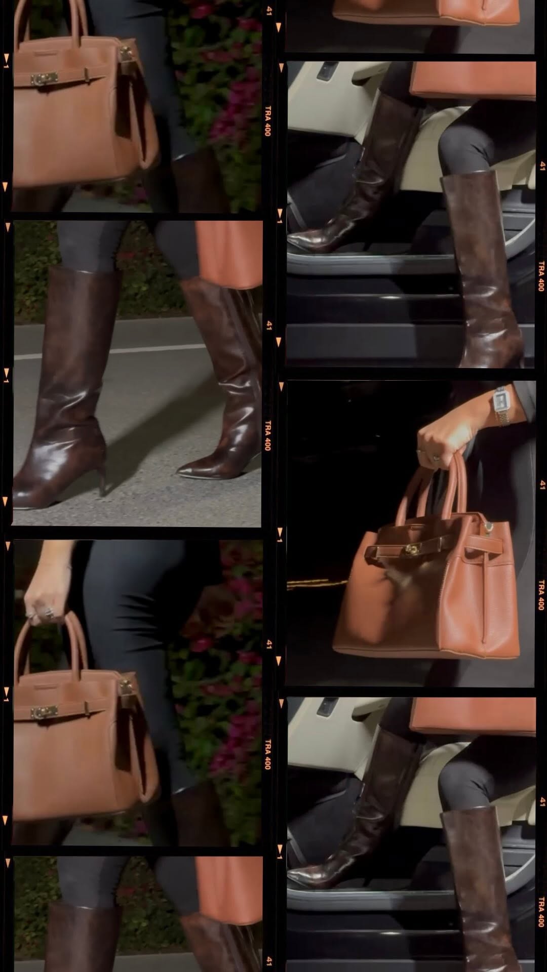 Instagram post by @amira_alhusen for callitspring. Caption reads: Spotted: @amira_alhusen stepping out in style in....