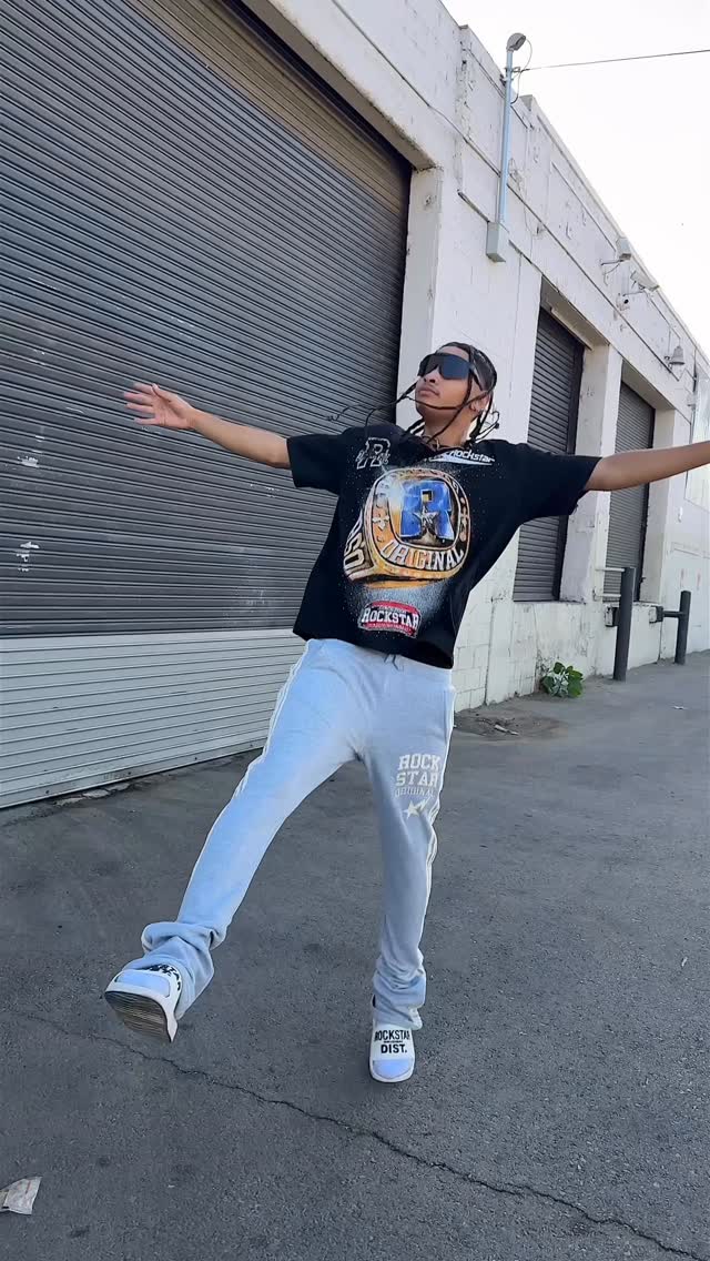 Instagram post by @kahlim for Rockstar Original. Caption reads: New rhinestone T’s just hit the site 🤩😮‍💨💎....