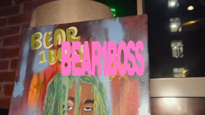 Instagram post by @bear1boss for SoundCloud. Caption reads: ~ 1Boss (prod by. @bxrackz2x ) @soundcloud....