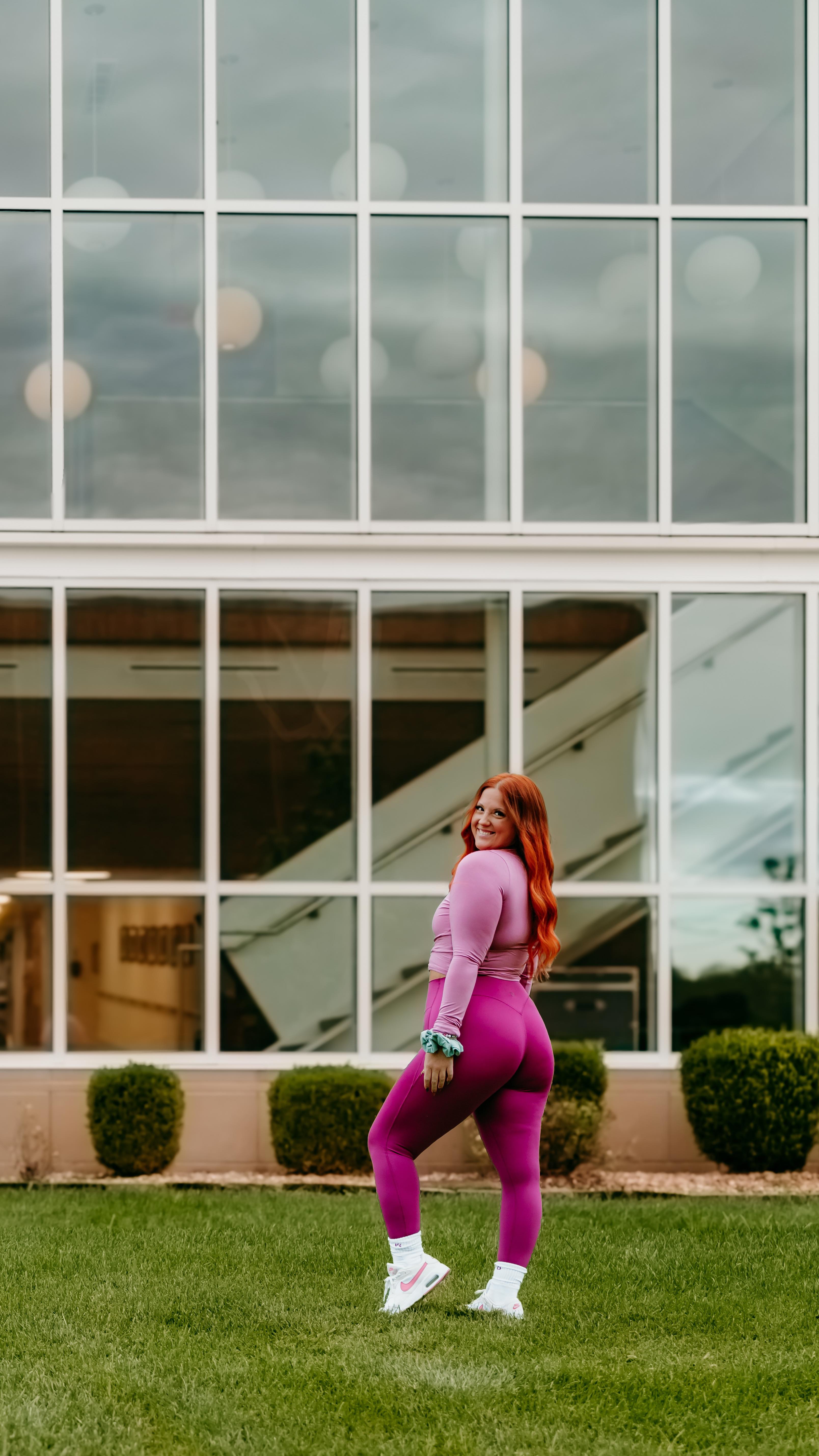 Instagram post by @lively.liz for Buffbunny Collection. Caption reads: This one’s for the girls who learned to move to....