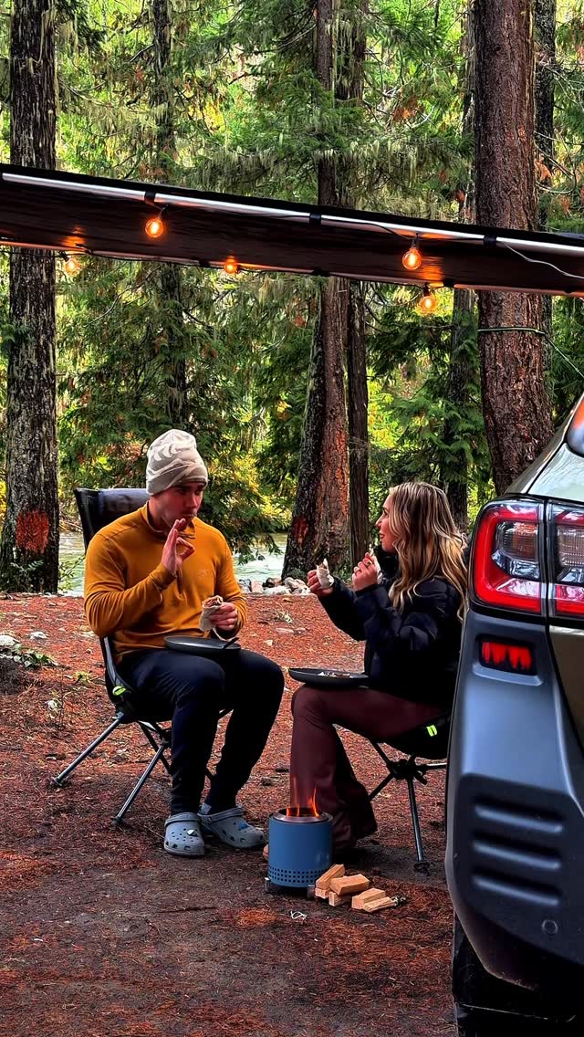 Instagram post by @lacey_spalding for BLUETTI. Caption reads: The BLUETTI Elite 10 keeps all my gear charged.....