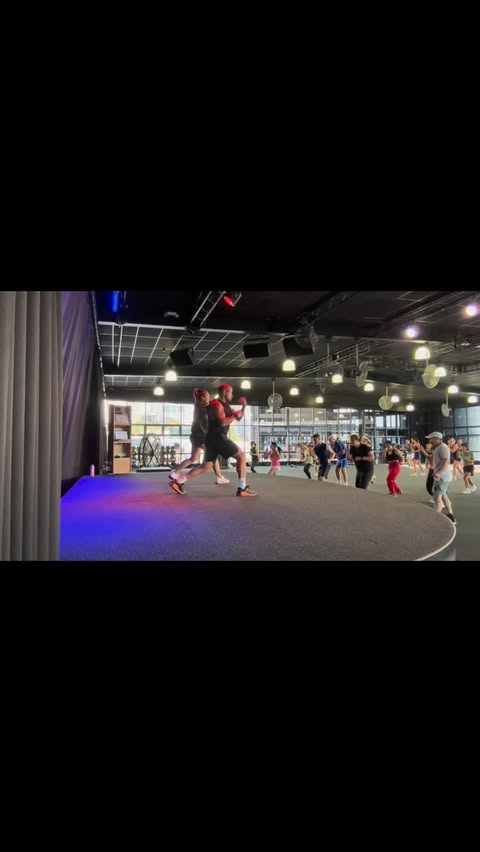 Instagram post by @rachael_newsham for LES MILLS. Caption reads: [...] #createdwithadidas #adidaslesmills @lesmills....