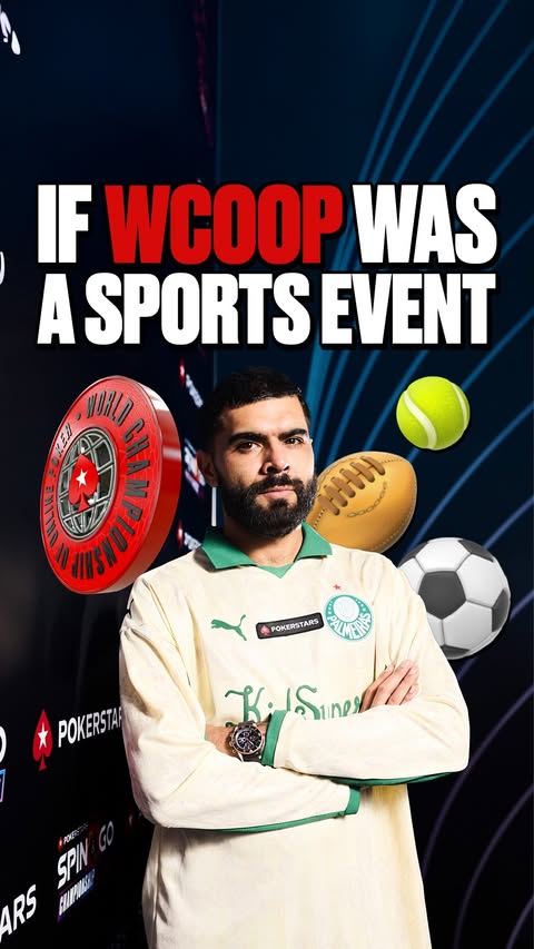 Instagram post by @adammckola for PokerStars. Caption reads: Who agrees with Spraggy? 🙋‍♂️ #WCOOP

#PokerStars....