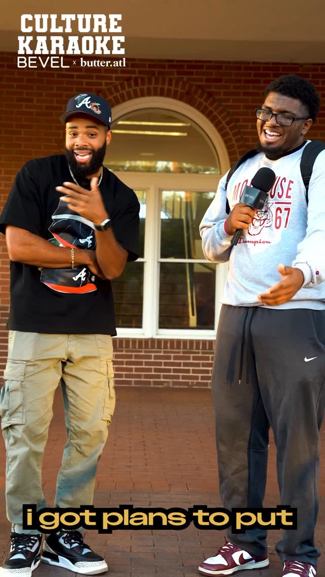 Instagram post by @theauccentralllc for Bevel. Caption reads: We pulled up to the AUC with @bevel for Culture....