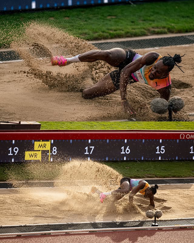 Instagram post by @daniellealakija for FloTrack. Caption reads: [...] 👋🏽 and see you tomorrow Silesia!....