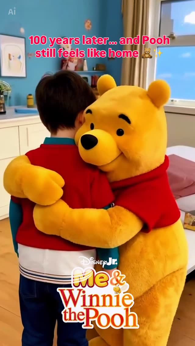 Instagram post by @clairewoods767 for The Influence Room. Caption reads: 100 years later… and Pooh still feels like home....