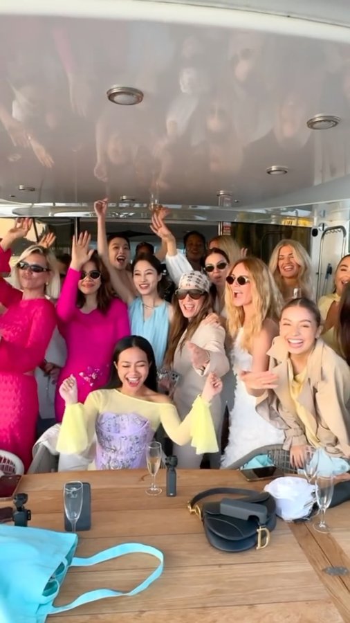 Instagram post by @thechiquefactor for Oriflame. Caption reads: Throwback to some beautiful memories I made with....