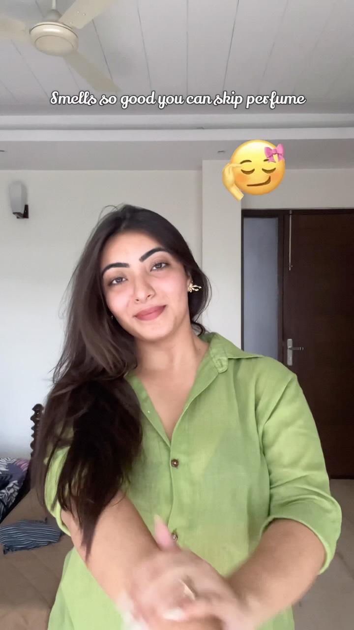 Instagram post by @saishaa.18 for Naseem Perfume. Caption reads: [...] your new signature 🤍

Thank you....