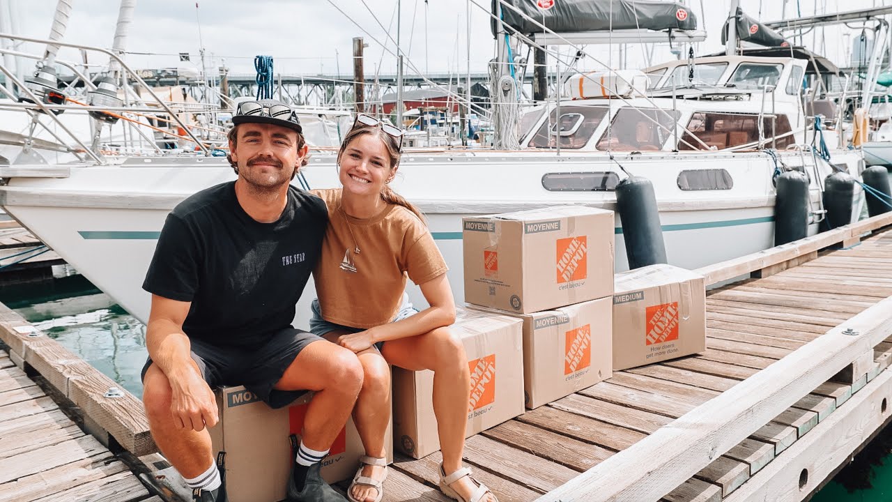 YouTube post by @TeuluTribe for Battle Born Batteries. Caption reads: The Hardest Goodbye…Our FINAL WEEK Living Aboard....