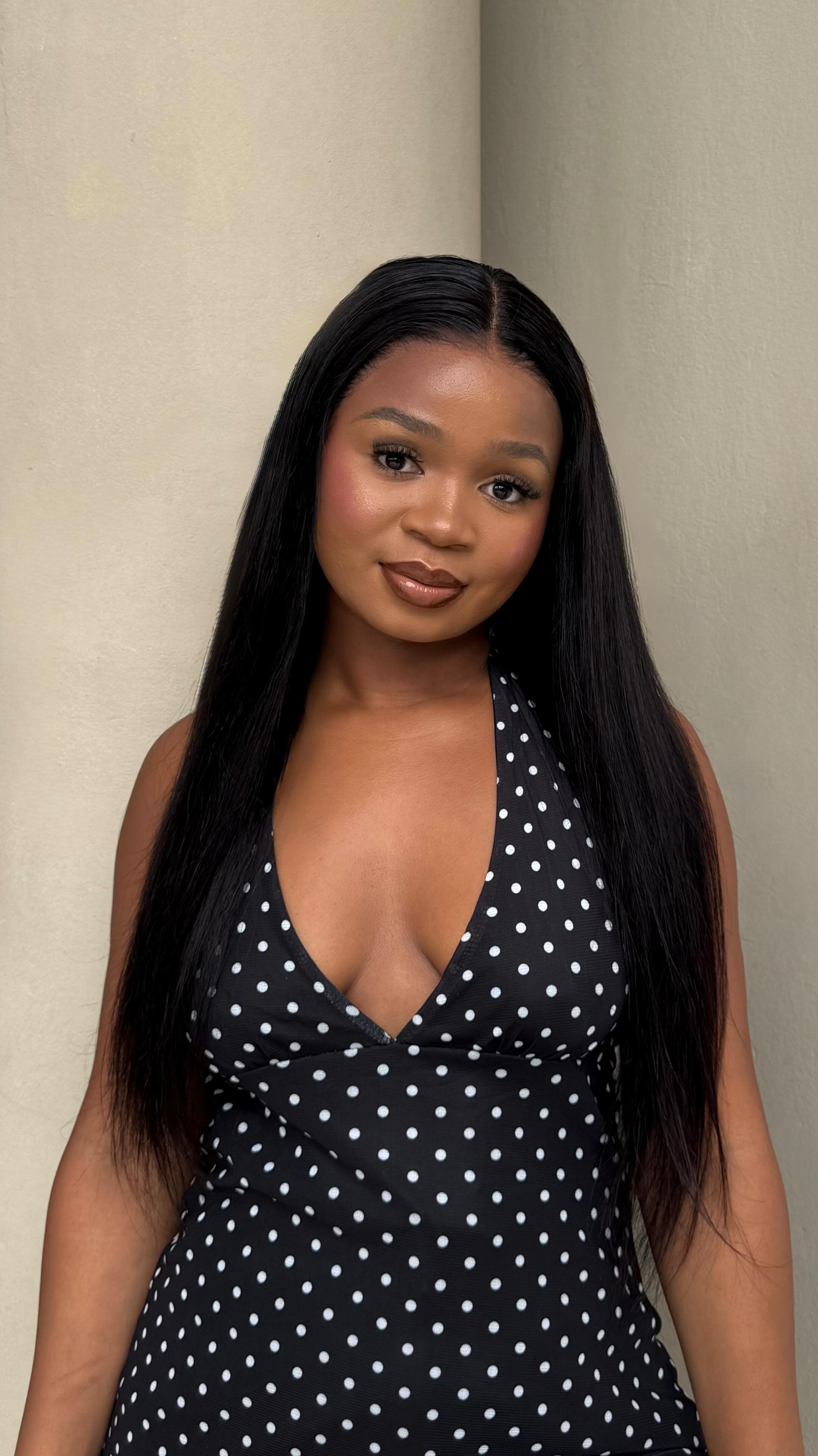 Instagram post by @lisanyongo for Luvme Hair. Caption reads: New hair, New character unlocked 💜🥰....