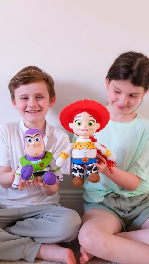 Instagram post by @themabeys_ for The Entertainer Toys. Caption reads: AD GIFTED 🤠 Disney and Pixar Toy Story in the....