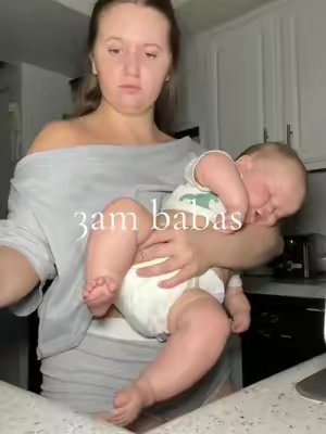 TikTok post by @aspen_oothoudt for Papablic. Caption reads: [...] bottle @Evenflo Baby @Momcozy Official....