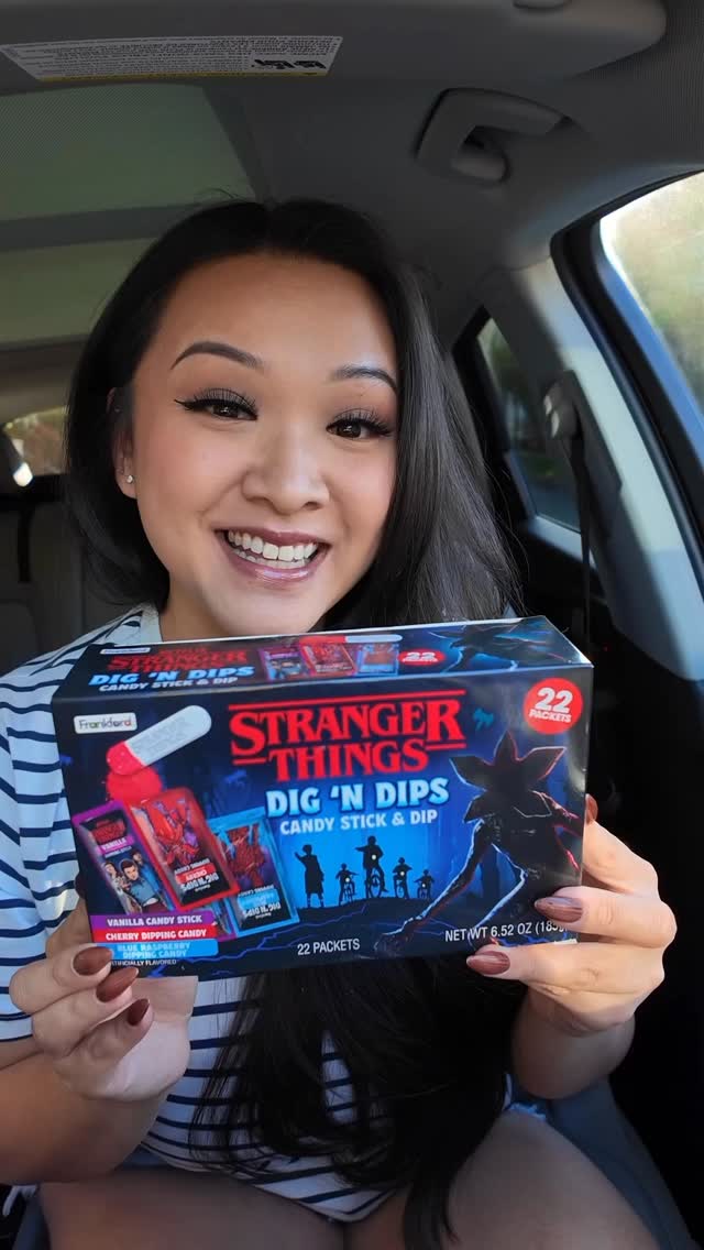 Instagram post by @trinhdoesthings for Five Below. Caption reads: #ad Five Below’s candy aisle is dangerous this....