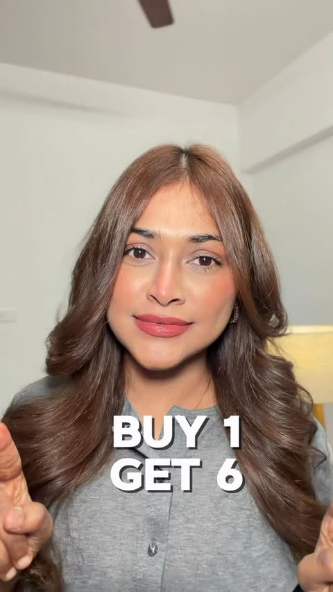 Instagram post by @makeup_by_zubeda for Chicnutrix. Caption reads: [...] — Buy 1 Get 6 ✨ K-beauty & beyond at....