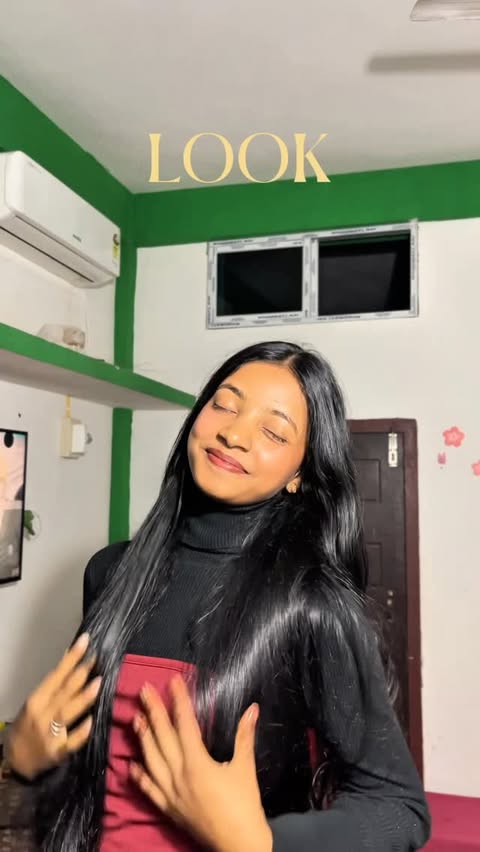 Instagram post by @__hey_world___ for TRESemmé. Caption reads: ✨ Bro, look at the shine ,Frizz who? 😌 TRESemmé....