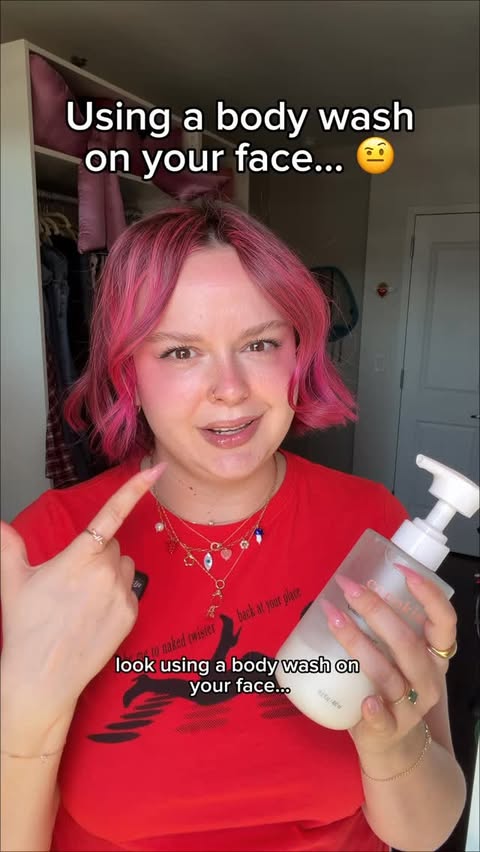 Instagram post by @hydrationceo for Cocokind. Caption reads: [...] wash on my face.... unless it’s the....