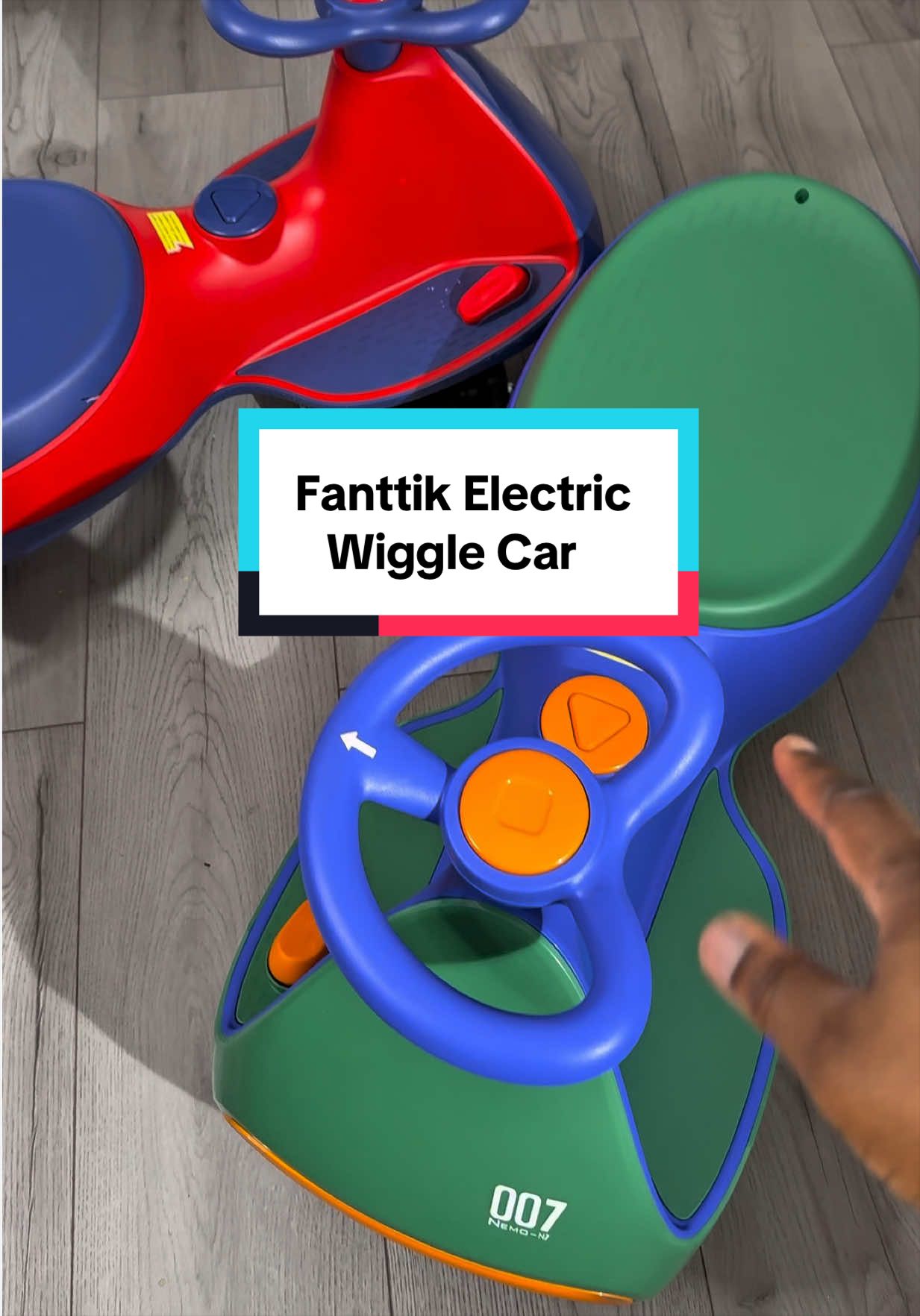 TikTok post by @ladydaroza for FanttikRide. Caption reads: This is the perfect time to grab a bargain! 🚗✨....